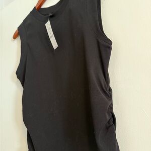 White House Black Market Sleeveless Black Tank Top